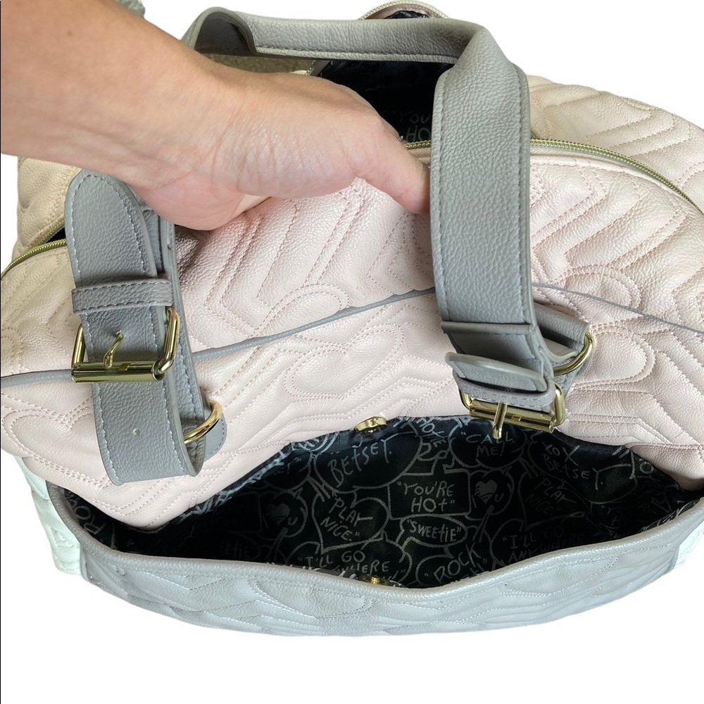 Betsey Johnson Diaper Bag with Changing Pad - Picture 6 of 16